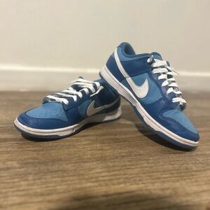 Nike dunk low dark marina blue